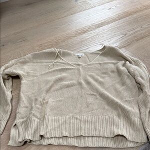 Women's Cream Sweater